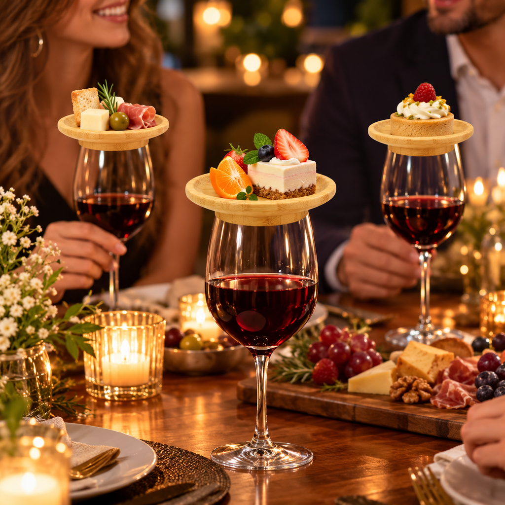 Hostess Wine Glass Charcuterie Toppers gallery image