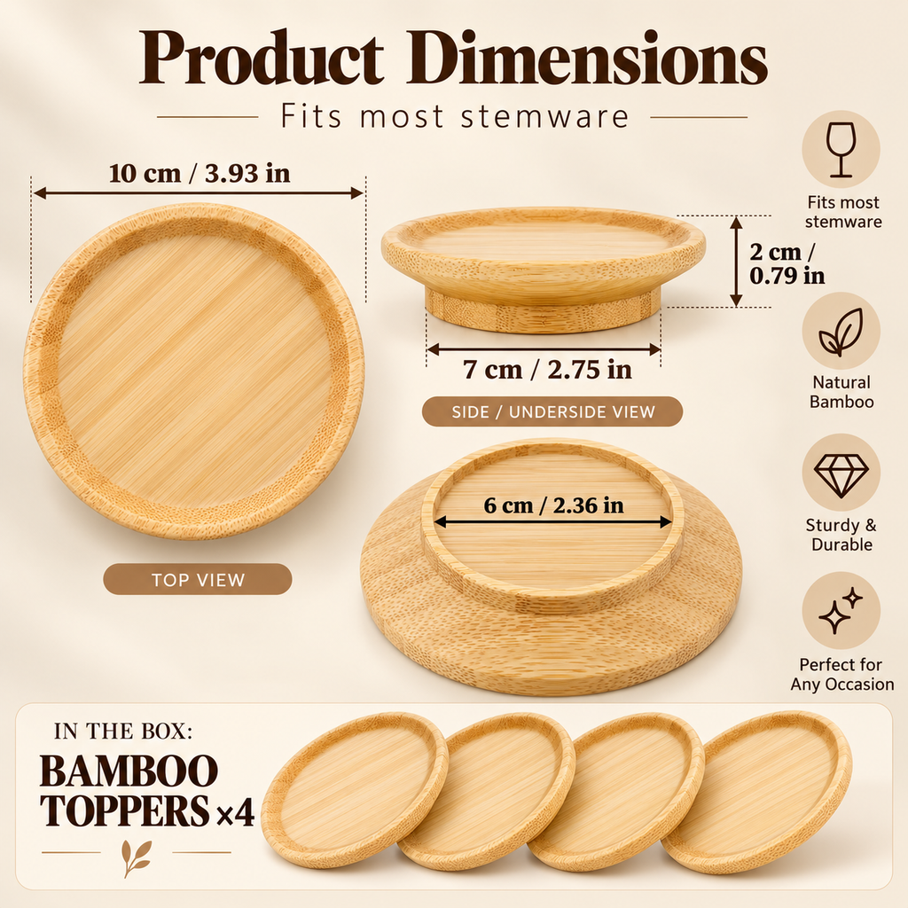 Hostess Wine Glass Charcuterie Toppers gallery image