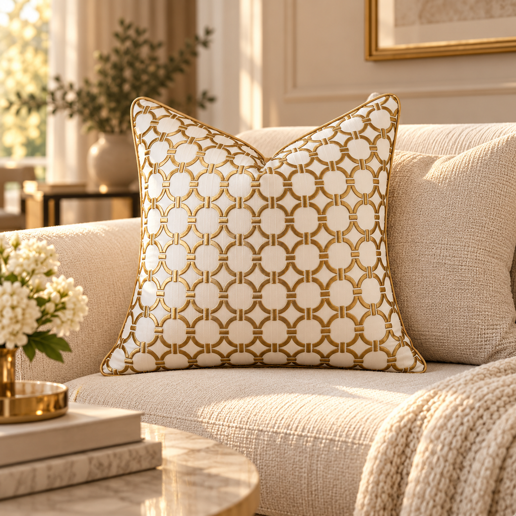 Mid-Century Throw Pillow Covers gallery image