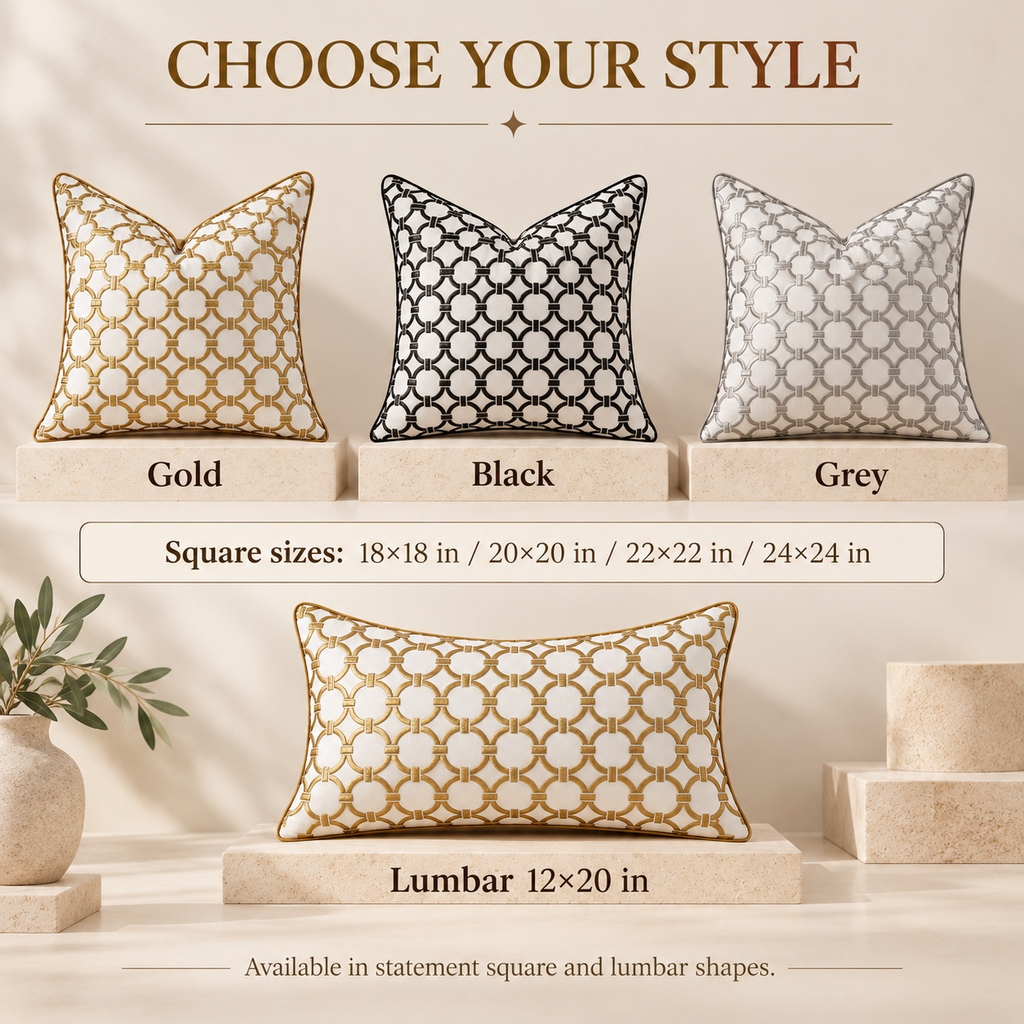 Mid-Century Throw Pillow Covers gallery image