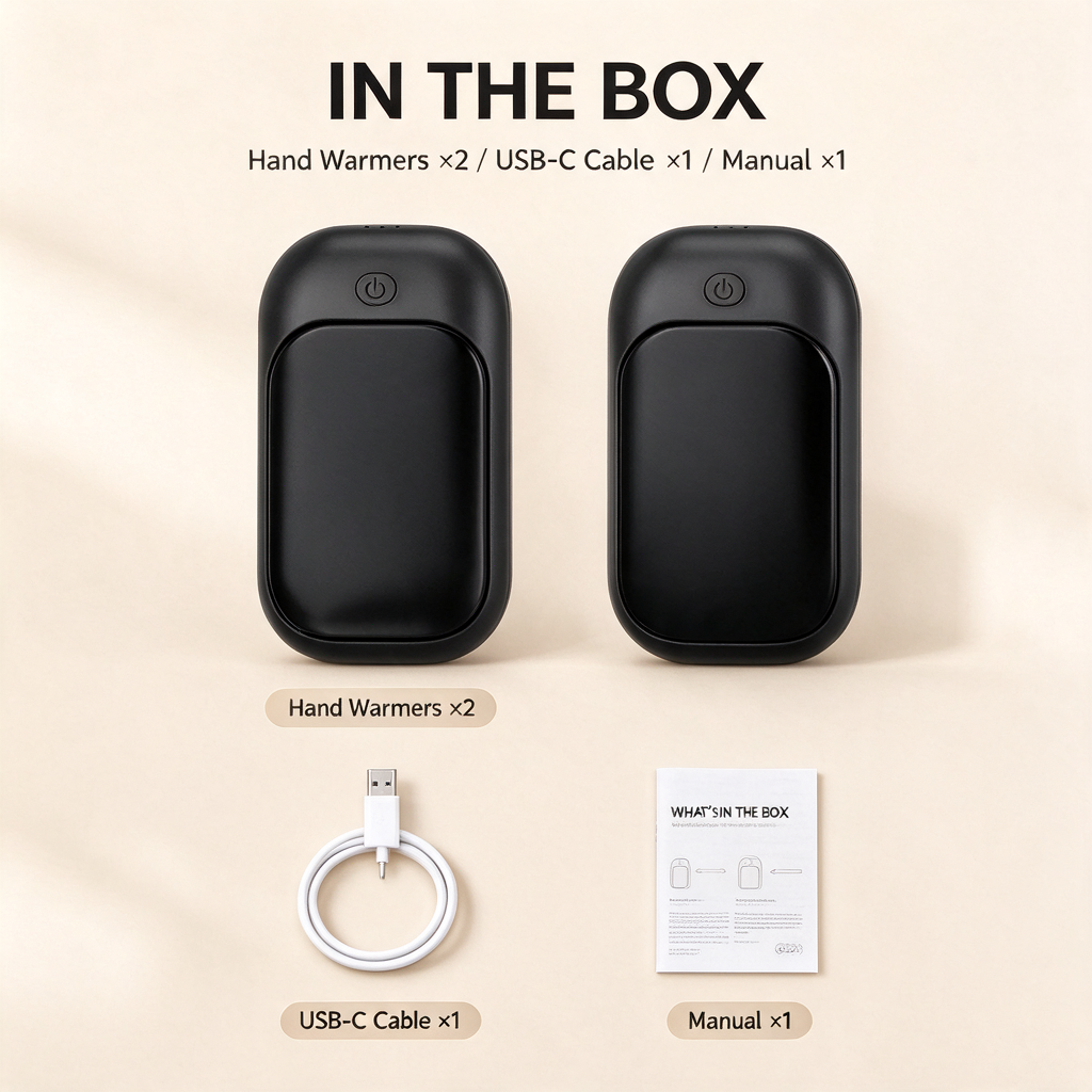 PocketWarm Rechargeable Hand Warmers gallery image