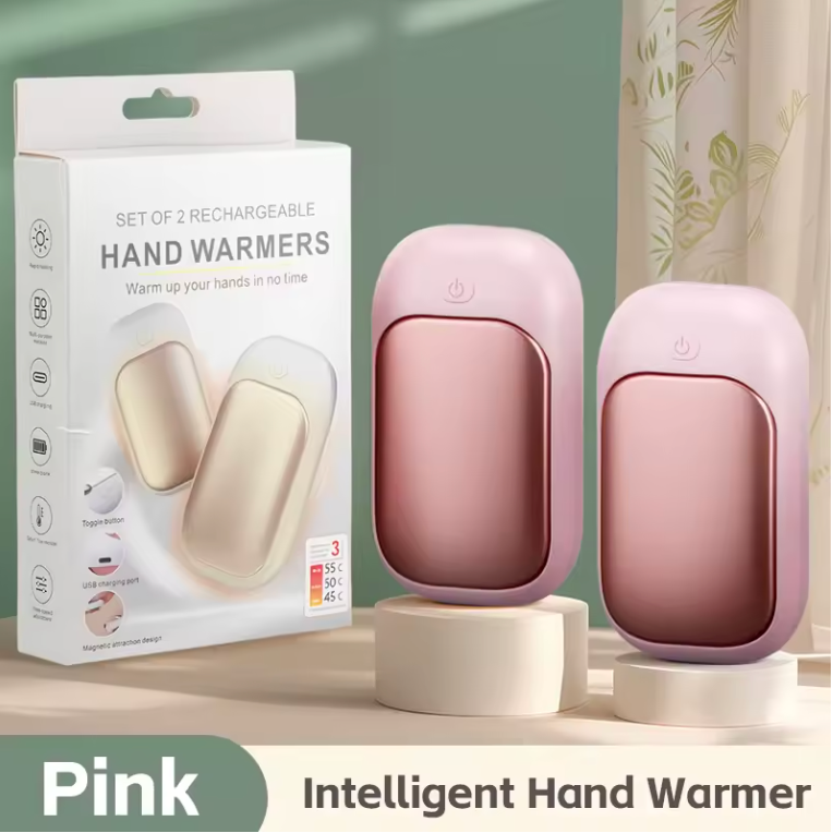 PocketWarm Rechargeable Hand Warmers (2-Pack)
