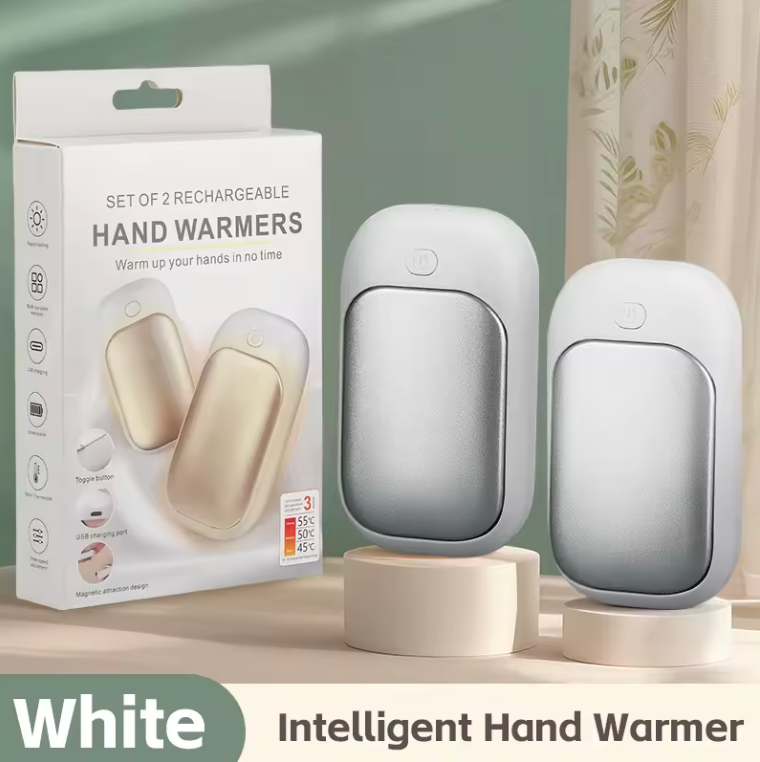 PocketWarm Rechargeable Hand Warmers (2-Pack)